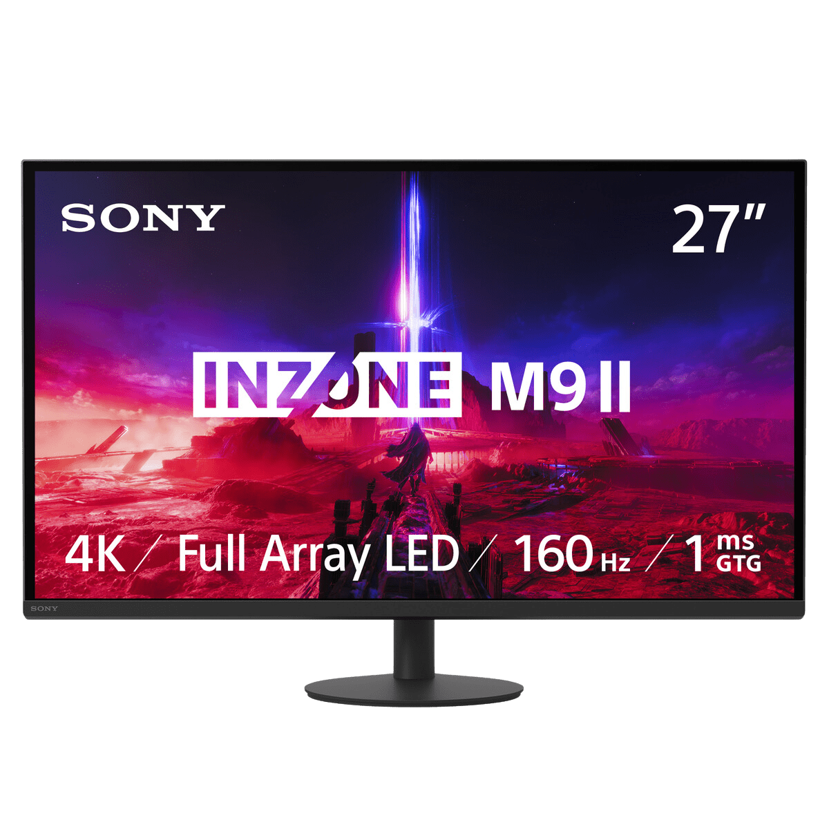 INZONE M9 II | 4K IPS-spelskärm på 1 ms, 160 Hz och 27 tum INZONE M9 II | 4K IPS-spelskärm på 1 ms, 160 Hz och 27 tum
