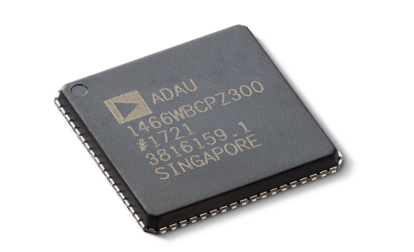 Närbild på XAV-9550ES-ljudprocessorchipet